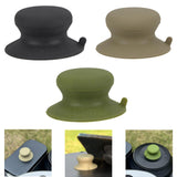 Maxbell Pot Lid Replacement Knob Strong Suction Cup Compact Pan Cover Holding Handle Black