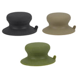 Maxbell Pot Lid Replacement Knob Strong Suction Cup Compact Pan Cover Holding Handle Black