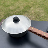 Maxbell Pot Lid Replacement Knob Strong Suction Cup Compact Pan Cover Holding Handle Black