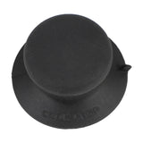 Maxbell Pot Lid Replacement Knob Strong Suction Cup Compact Pan Cover Holding Handle Black