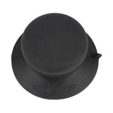 Maxbell Pot Lid Replacement Knob Strong Suction Cup Compact Pan Cover Holding Handle Black