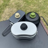 Maxbell Pot Lid Replacement Knob Strong Suction Cup Compact Pan Cover Holding Handle Green