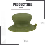 Maxbell Pot Lid Replacement Knob Strong Suction Cup Compact Pan Cover Holding Handle Green