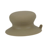 Maxbell Pot Lid Replacement Knob Strong Suction Cup Compact Pan Cover Holding Handle Khaki