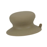 Maxbell Pot Lid Replacement Knob Strong Suction Cup Compact Pan Cover Holding Handle Khaki