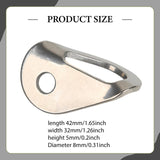 Maxbell Climbing Anchor Ceiling Mount Rock Climbing Bolt Hanger for Work Hammock Gym M8