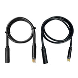 Maxbell E Bike Motor Extension Cable Female to Male Easy to Use Wear Resistant 9 Pin 60cm