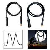 Maxbell E Bike Motor Extension Cable Female to Male Easy to Use Wear Resistant 9 Pin 60cm