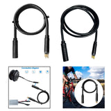Maxbell E Bike Motor Extension Cable Female to Male Easy to Use Wear Resistant 9 Pin 60cm