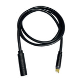 Maxbell E Bike Motor Extension Cable Female to Male Easy to Use Wear Resistant 9 Pin 120cm