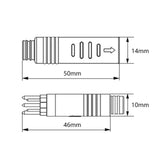 Maxbell E Bike Motor Extension Cable Female to Male Easy to Use Wear Resistant 9 Pin 120cm