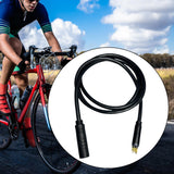 Maxbell E Bike Motor Extension Cable Female to Male Easy to Use Wear Resistant 9 Pin 120cm