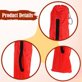 Maxbell Folding Chair Carrying Bag Multifunctional for Yoga Mat Hammock Beach Chairs Red
