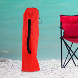 Maxbell Folding Chair Carrying Bag Multifunctional for Yoga Mat Hammock Beach Chairs Red