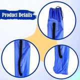 Maxbell Folding Chair Carrying Bag Multifunctional for Yoga Mat Hammock Beach Chairs Blue