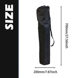 Maxbell Folding Chair Carrying Bag Multifunctional for Yoga Mat Hammock Beach Chairs Black