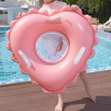 Maxbell Kids Swimming Float Thickened Swimming Aid for Boys Girls Children 3-4 Years Pink