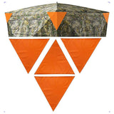 Maxbell High Visibility Orange Safety Signs Kit Versatile Accessories Triangle Shape