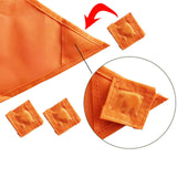 Maxbell High Visibility Orange Safety Signs Kit Versatile Accessories Triangle Shape