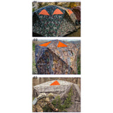 Maxbell High Visibility Orange Safety Signs Kit Versatile Accessories Triangle Shape