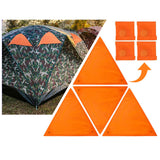 Maxbell High Visibility Orange Safety Signs Kit Versatile Accessories Triangle Shape