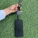 Maxbell Retractable Key Chain Replacement Part Key Ring for Climbing Cycling Fishing