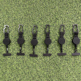 Maxbell Retractable Key Chain Replacement Part Key Ring for Climbing Cycling Fishing