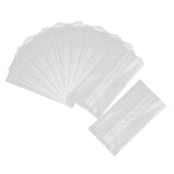 Maxbell 50Pcs Fishing Water Soluble Bags Pva Fast Melt Bags for Outdoor Fishing Lake 12x6cm