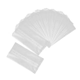 Maxbell 50Pcs Fishing Water Soluble Bags Pva Fast Melt Bags for Outdoor Fishing Lake 10x7cm