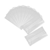 Maxbell 50Pcs Fishing Water Soluble Bags Pva Fast Melt Bags for Outdoor Fishing Lake 10x7cm