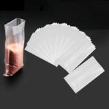 Maxbell 50Pcs Fishing Water Soluble Bags Pva Fast Melt Bags for Outdoor Fishing Lake 10x7cm