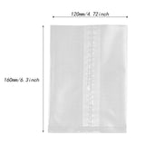 Maxbell 50Pcs Fishing Water Soluble Bags Pva Fast Melt Bags for Outdoor Fishing Lake 16x12cm