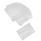 Maxbell 50Pcs Fishing Water Soluble Bags Pva Fast Melt Bags for Outdoor Fishing Lake 16x12cm