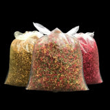 Maxbell 50Pcs Fishing Water Soluble Bags Pva Fast Melt Bags for Outdoor Fishing Lake 10x5cm