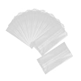 Maxbell 50Pcs Fishing Water Soluble Bags Pva Fast Melt Bags for Outdoor Fishing Lake 10x5cm