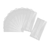 Maxbell 50Pcs Fishing Water Soluble Bags Pva Fast Melt Bags for Outdoor Fishing Lake 10x5cm