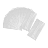 Maxbell 50Pcs Fishing Water Soluble Bags Pva Fast Melt Bags for Outdoor Fishing Lake 10x5cm