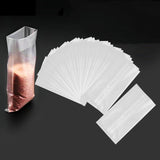 Maxbell 50Pcs Fishing Water Soluble Bags Pva Fast Melt Bags for Outdoor Fishing Lake 10x5cm