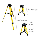 Maxbell Level Tripod Portable Multifunctional Horizontal Measuring Height Adjustment