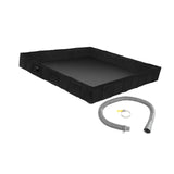 Maxbell Foldable Shower Pan RV Hiking with Water Hose Yard Camping Shower Base Floor
