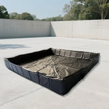 Maxbell Foldable Shower Pan RV Hiking with Water Hose Yard Camping Shower Base Floor