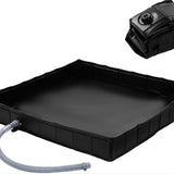 Maxbell Foldable Shower Pan RV Hiking with Water Hose Yard Camping Shower Base Floor