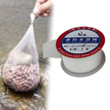 Maxbell Pva Fishing Mesh Wrap Bag 16.4ft Long Compact Slowly Dissolving
