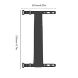 Maxbell Bike Seatpost Mudguard Bicycle Dropper Seatpost Protector for Sports Outdoor L 27.2cmx16.7cm