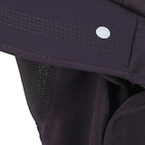 Maxbell Sun Hat with Neck Flap Face Cover Fishing Hat for Camping   Dark Gray