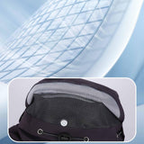 Maxbell Sun Hat with Neck Flap Face Cover Fishing Hat for Camping   Dark Gray