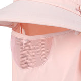 Maxbell Sun Hat with Neck Flap Face Cover Fishing Hat for Camping   Pink