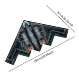 Maxbell Fight Plane Kite Outdoor Hanging Decoration for Lawn