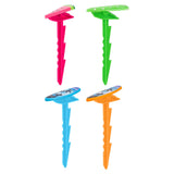 Maxbell 10Pcs Beach Towel Clips Picnic Mat Clips for Poolside Lounging Travel Pink