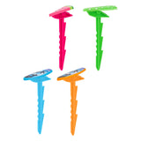 Maxbell 10Pcs Beach Towel Clips Picnic Mat Clips for Poolside Lounging Travel Pink